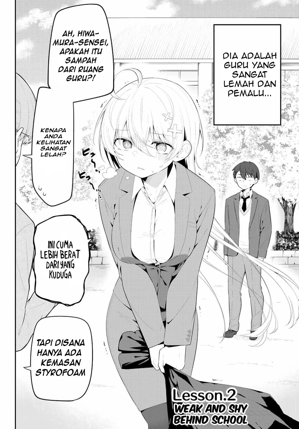 Yowa Yowa Sensei Chapter 2 Gambar 3