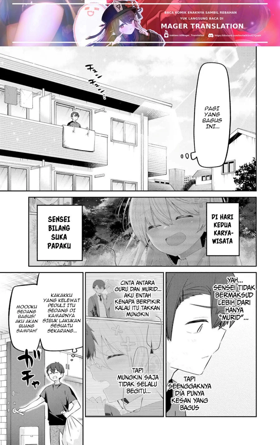 Yowa Yowa Sensei Chapter 20 Gambar 3