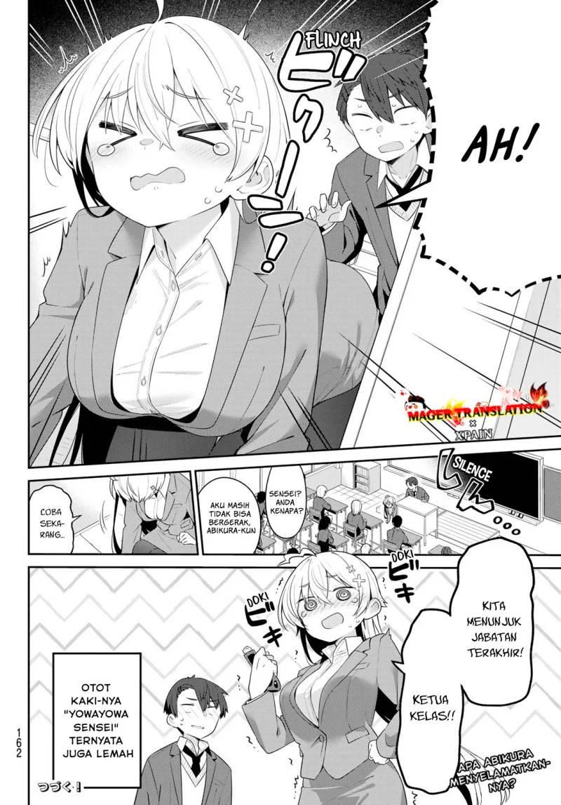 Yowa Yowa Sensei Chapter 4 Gambar 15