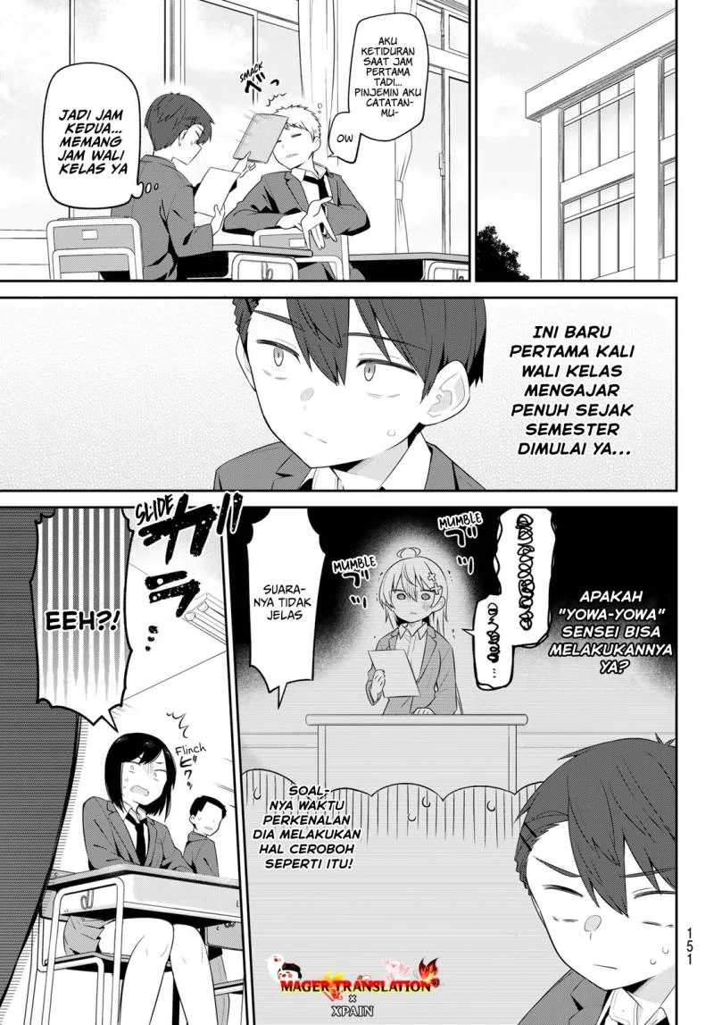 Yowa Yowa Sensei Chapter 4 Gambar 4