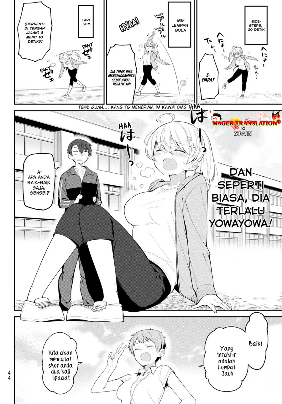 Yowa Yowa Sensei Chapter 6 Gambar 7