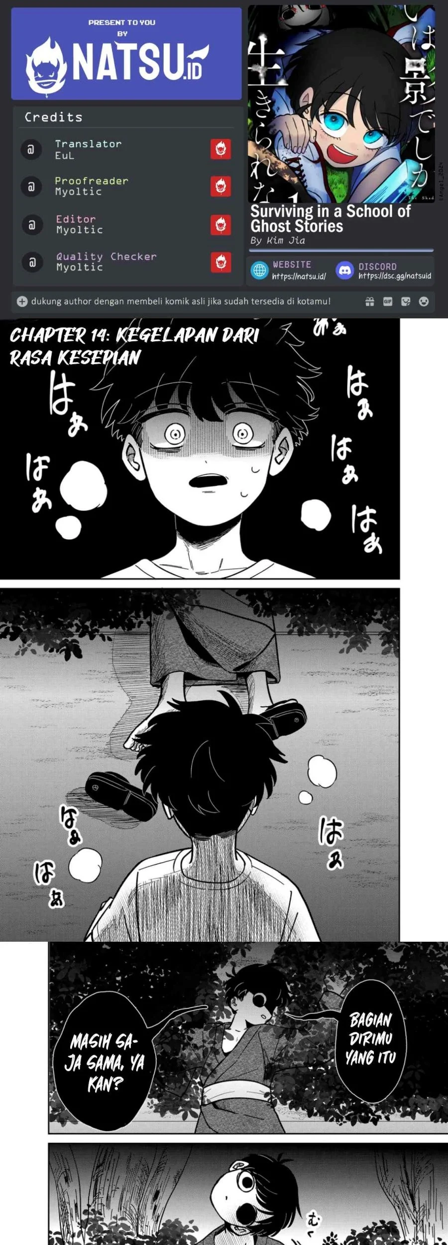 Komik Yui Can Only Live In the Shadows Chapter 14 gambar 1