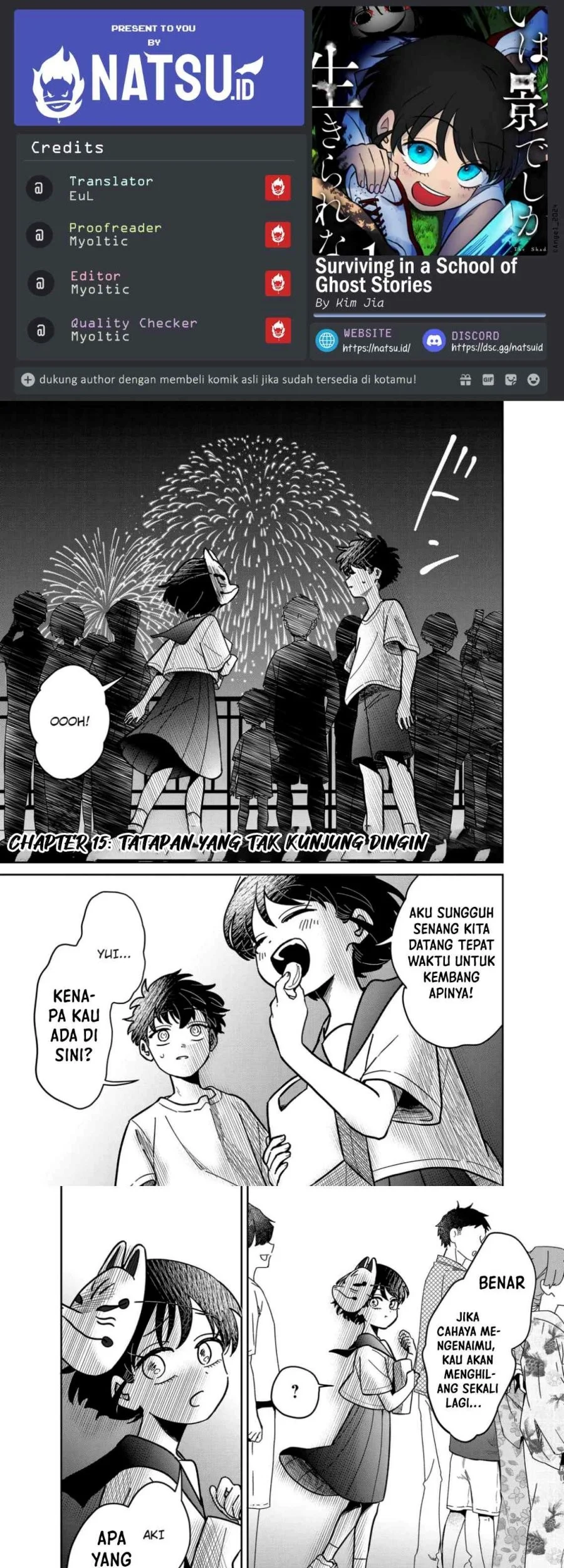 Komik Yui Can Only Live In the Shadows Chapter 15 gambar 1