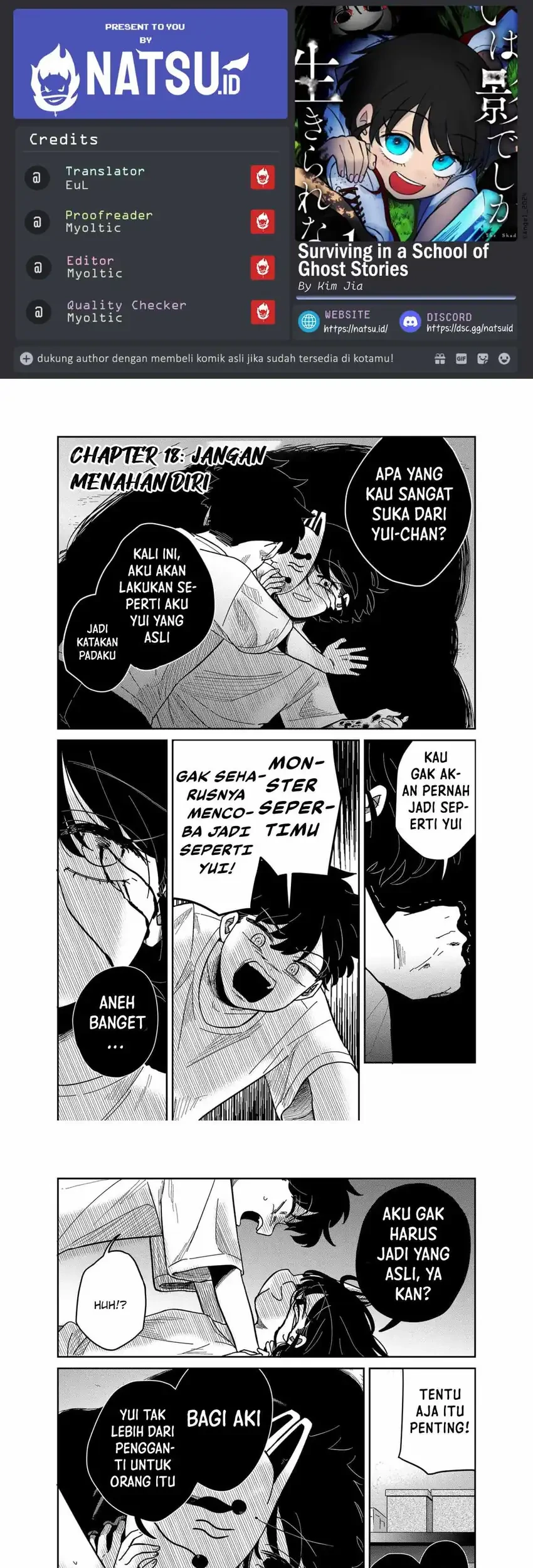 Komik Yui Can Only Live In the Shadows Chapter 18 gambar 1
