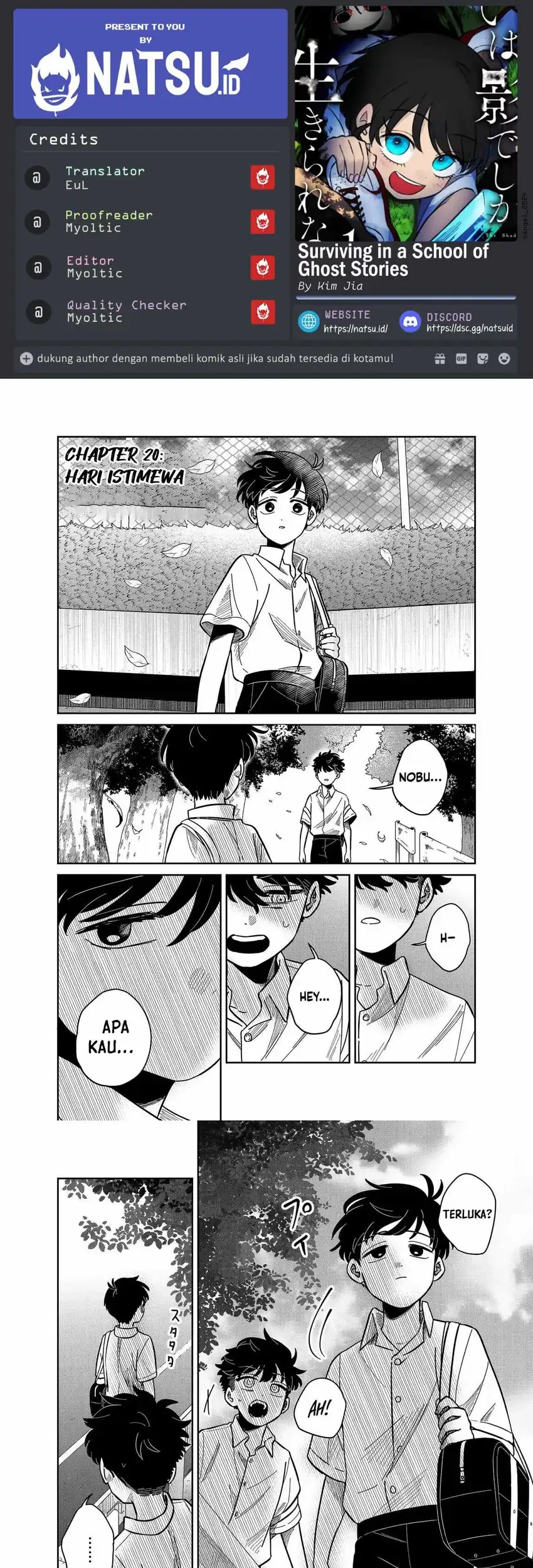 Komik Yui Can Only Live In the Shadows Chapter 20 gambar 1