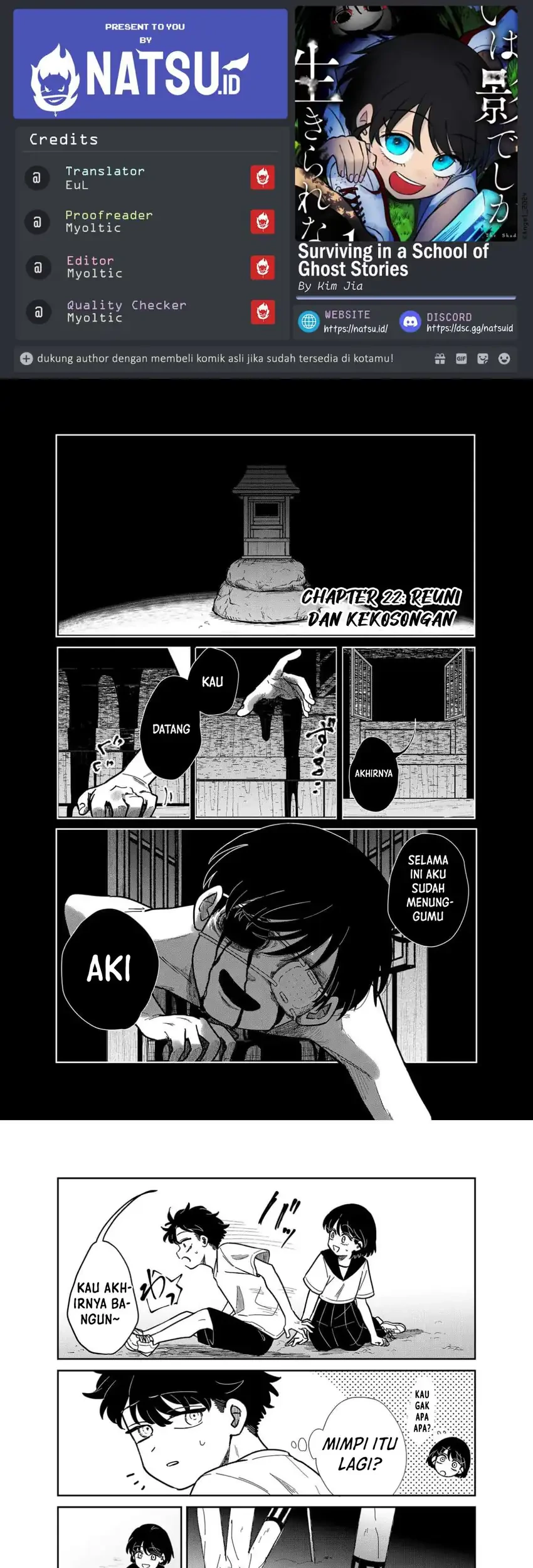 Komik Yui Can Only Live In the Shadows Chapter 22 gambar 1