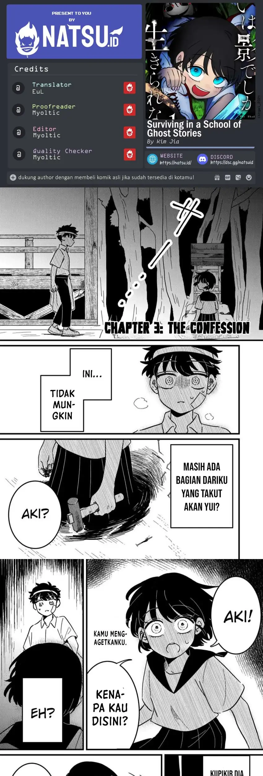 Komik Yui Can Only Live In the Shadows Chapter 3 gambar 1