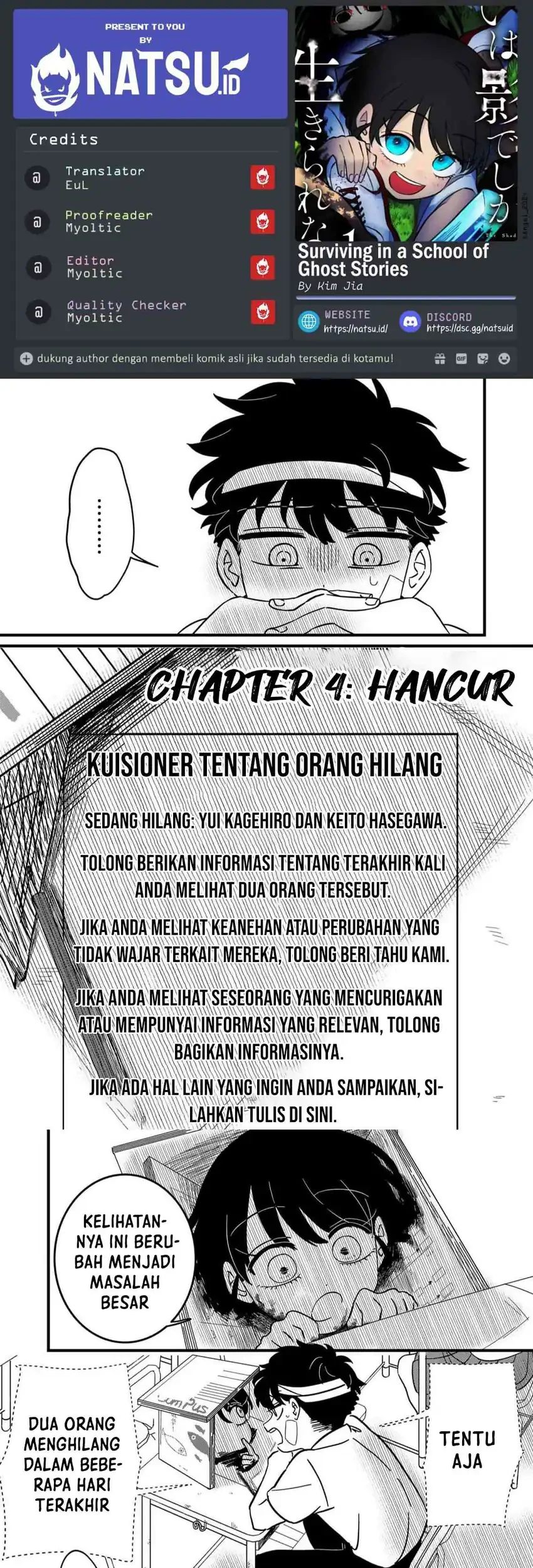 Komik Yui Can Only Live In the Shadows Chapter 4 gambar 1