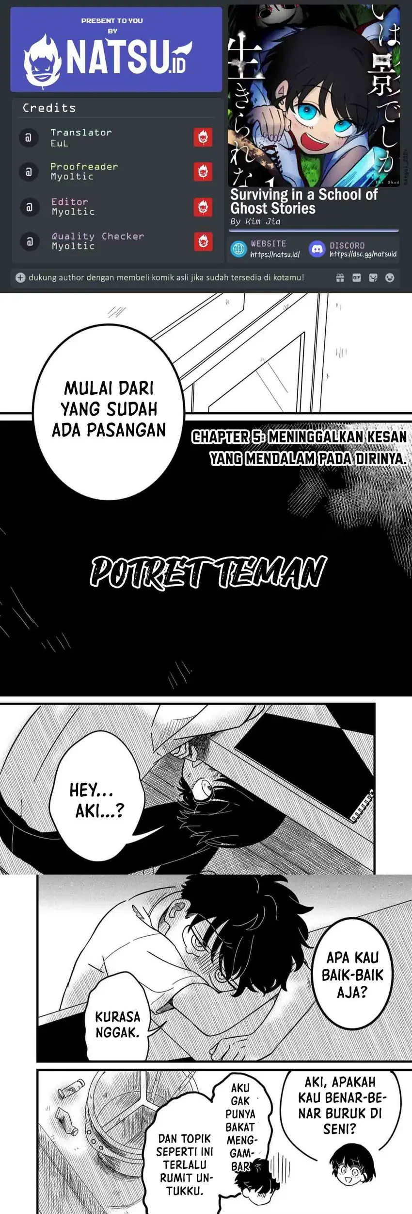 Komik Yui Can Only Live In the Shadows Chapter 5 gambar 1