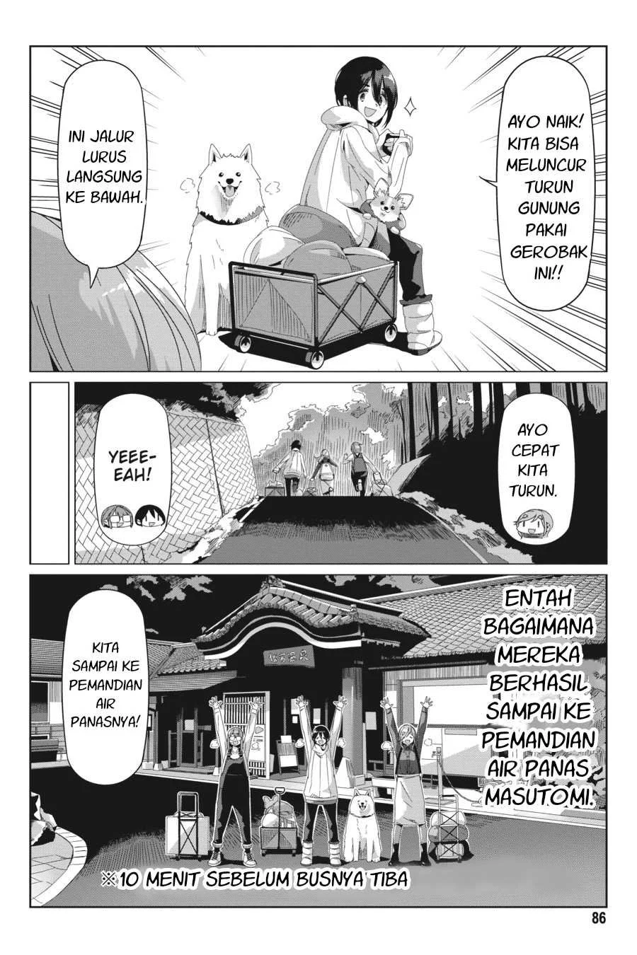 Yuru-Camp Chapter 67 Gambar 6