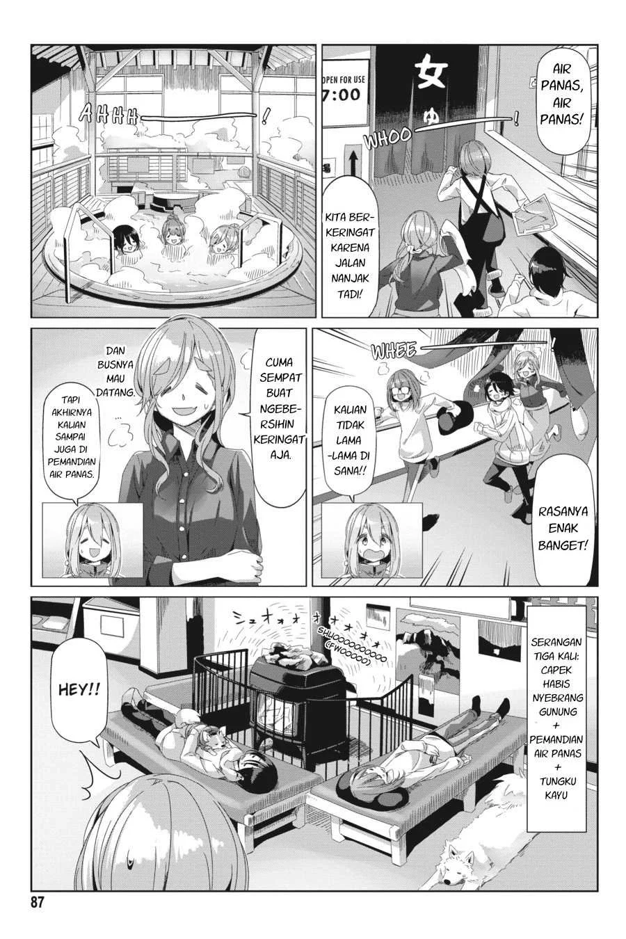 Yuru-Camp Chapter 67 Gambar 7