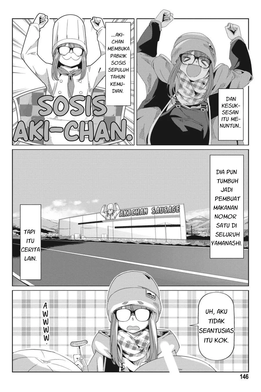 Yuru-Camp Chapter 69 Gambar 15