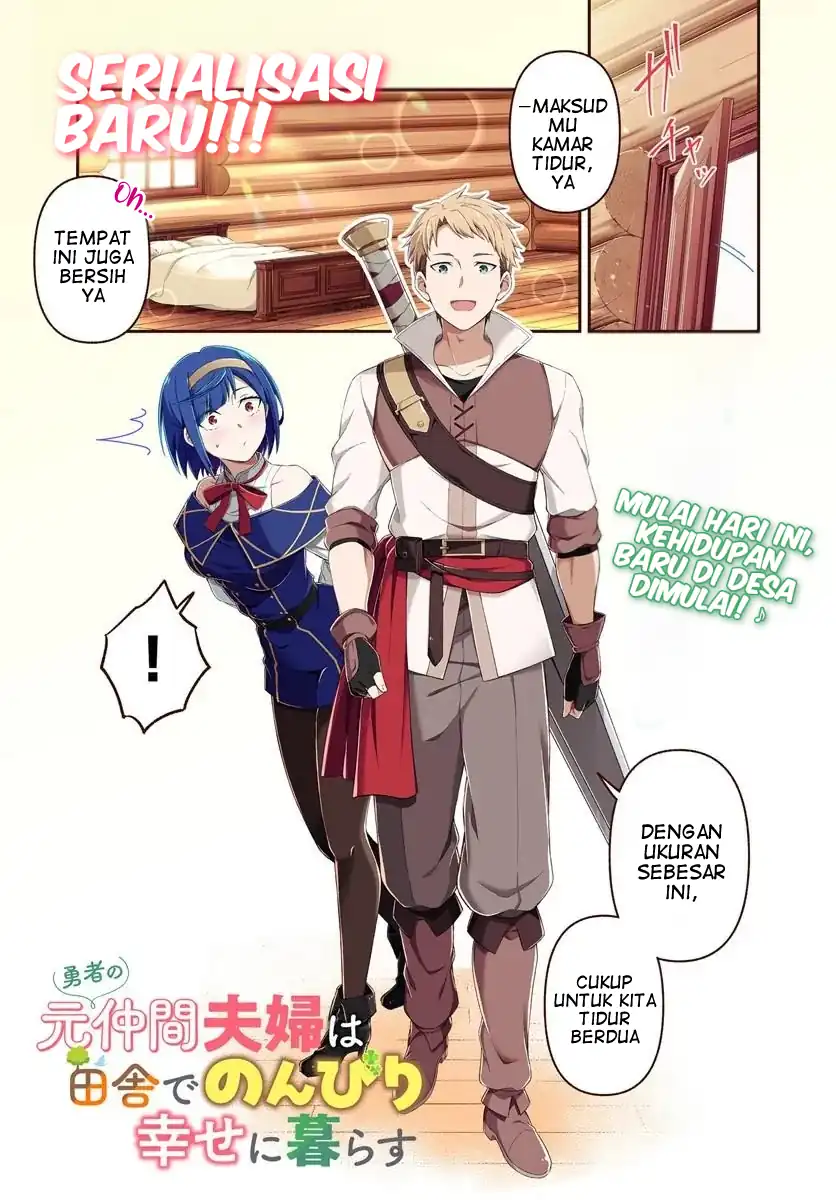 Manga Yusha no Moto Nakama Fufu wa Inaka de Nonbiri Shiawase ni Kurasu Chapter 1 gambar 2