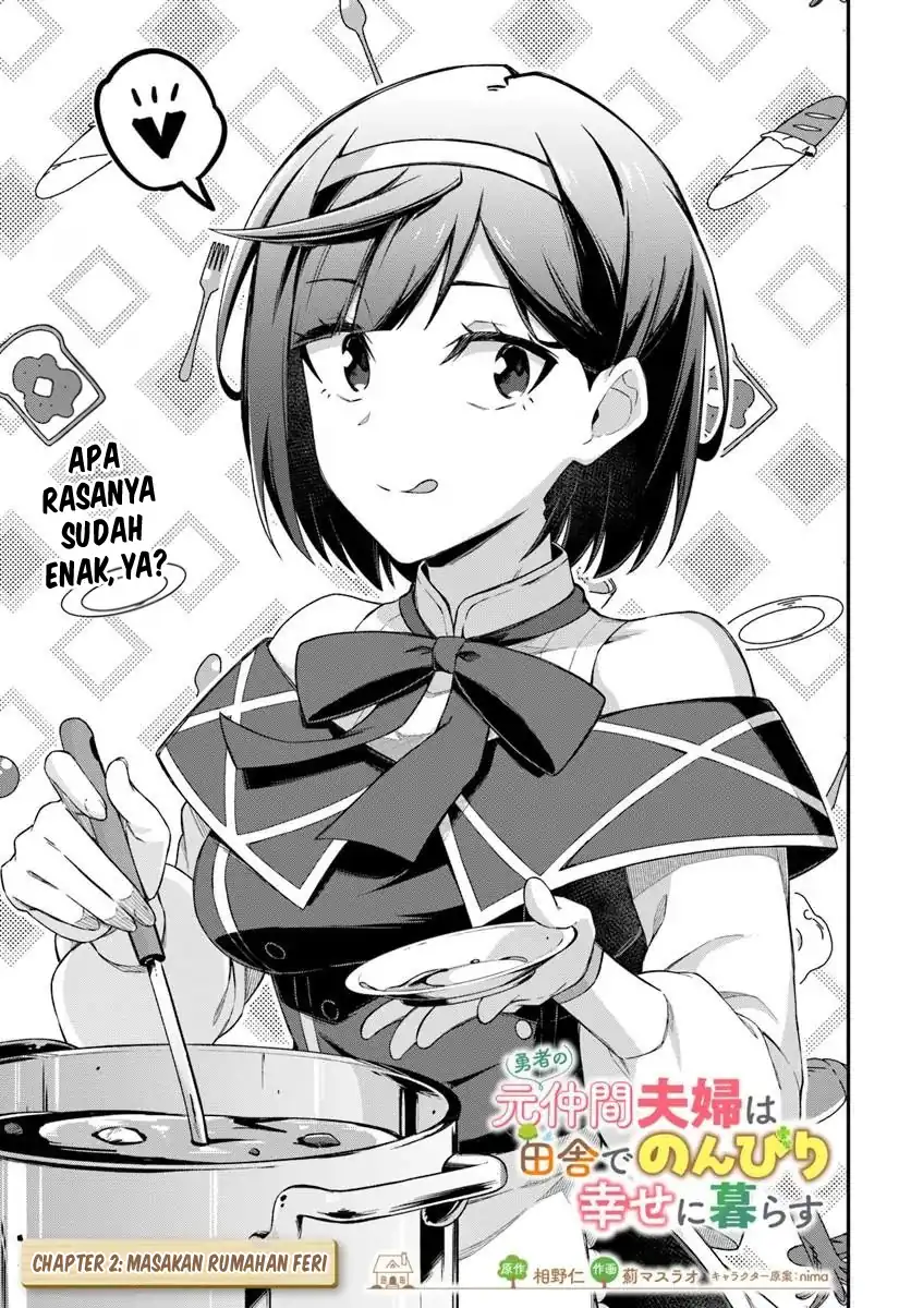 Manga Yusha no Moto Nakama Fufu wa Inaka de Nonbiri Shiawase ni Kurasu Chapter 2 gambar 2