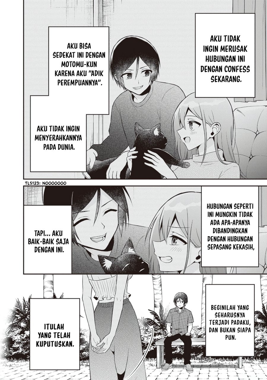 Yuujin ni 500 Yen Kashitara Shakkin no Kata ni Imouto wo Yokoshite Kita Nodakeredo, Ore wa Ittai Dou Sureba Iindarou Chapter 13 Gambar 22