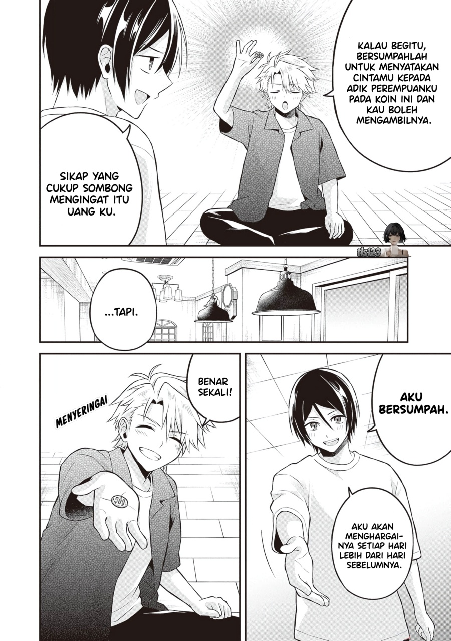 Yuujin ni 500 Yen Kashitara Shakkin no Kata ni Imouto wo Yokoshite Kita Nodakeredo, Ore wa Ittai Dou Sureba Iindarou Chapter 15 Gambar 20