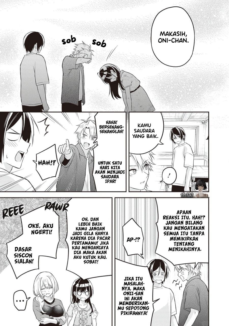 Yuujin ni 500 Yen Kashitara Shakkin no Kata ni Imouto wo Yokoshite Kita Nodakeredo, Ore wa Ittai Dou Sureba Iindarou Chapter 15 Gambar 23