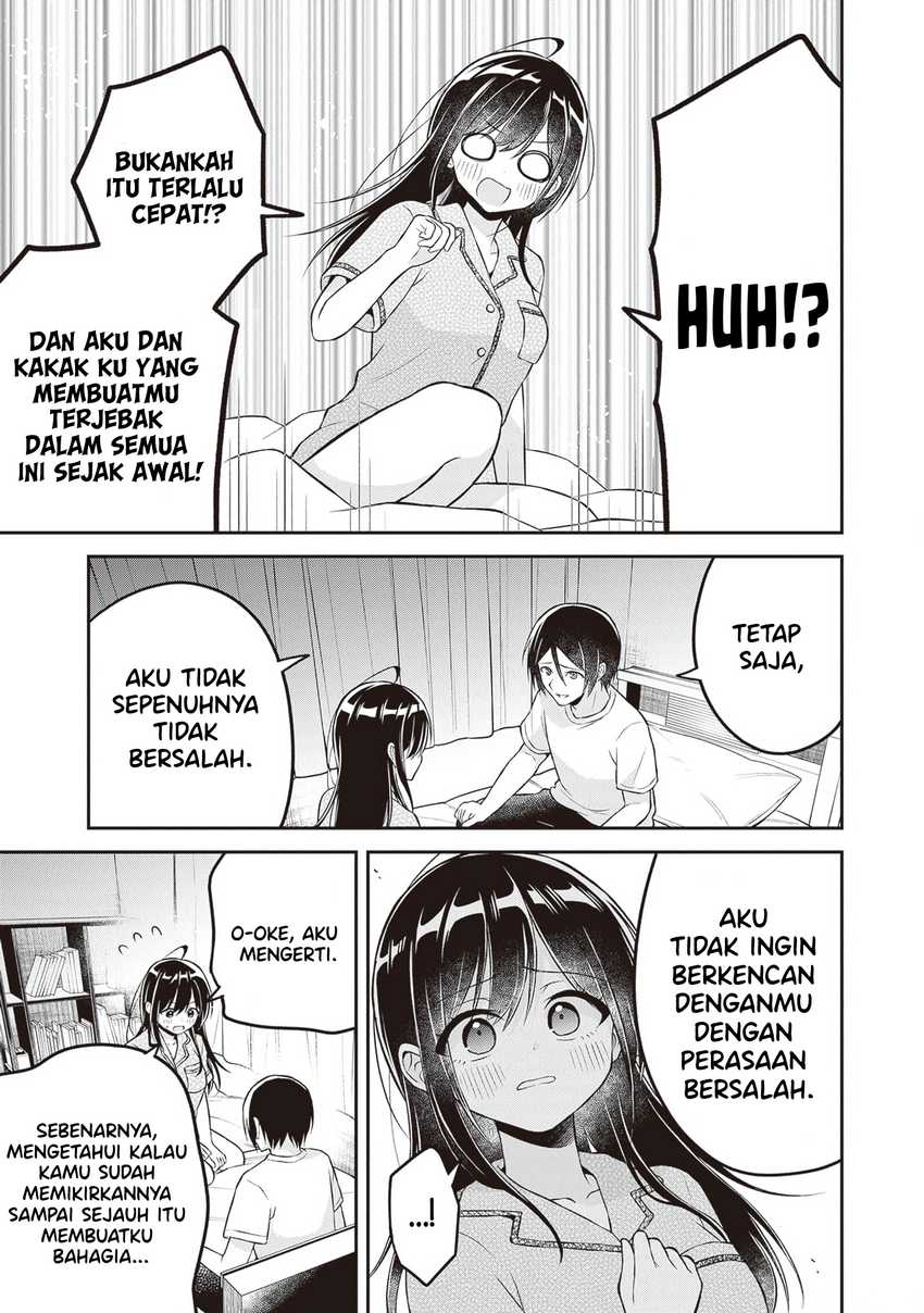 Yuujin ni 500 Yen Kashitara Shakkin no Kata ni Imouto wo Yokoshite Kita Nodakeredo, Ore wa Ittai Dou Sureba Iindarou Chapter 16 Gambar 5