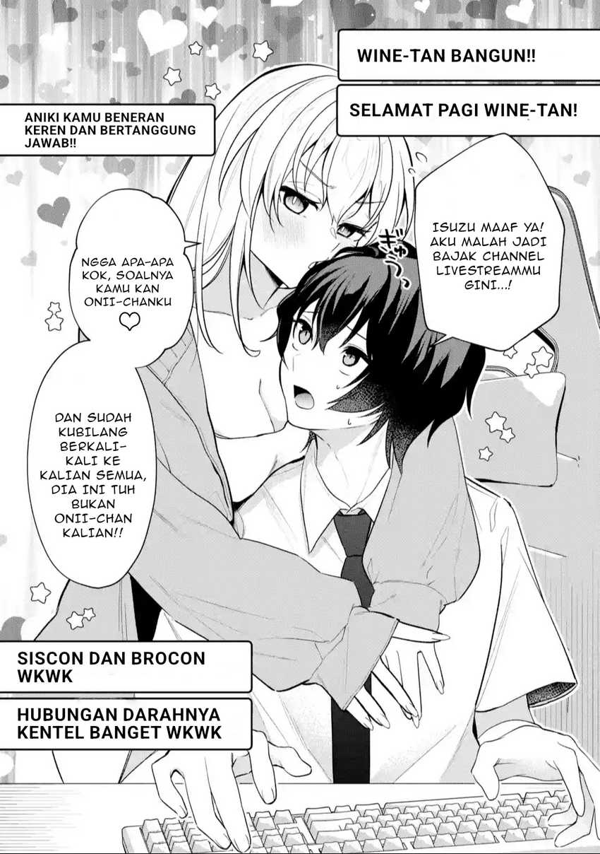 Yuumei VTuber no Ani Dakedo Nazeka Ore ga Yuumei ni Natteita Chapter 12.1 Gambar 10