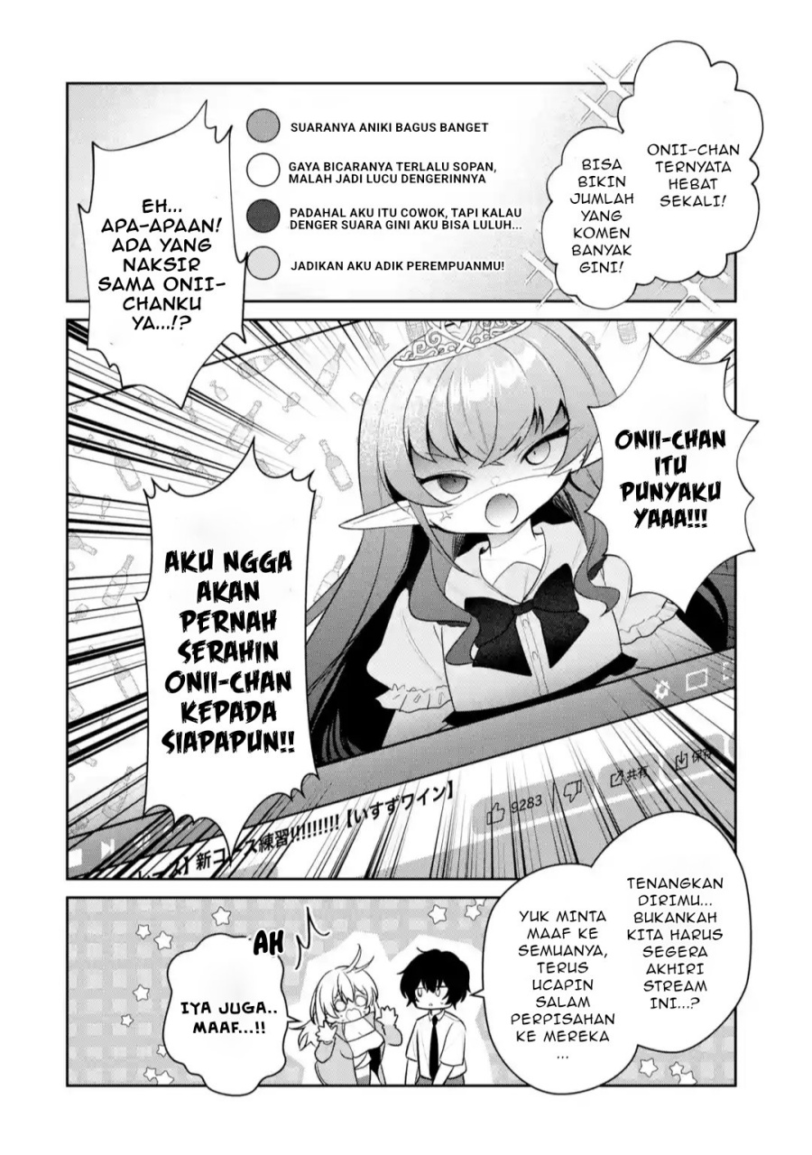 Baca Manga Yuumei VTuber no Ani Dakedo Nazeka Ore ga Yuumei ni Natteita Chapter 12.2 Gambar 2