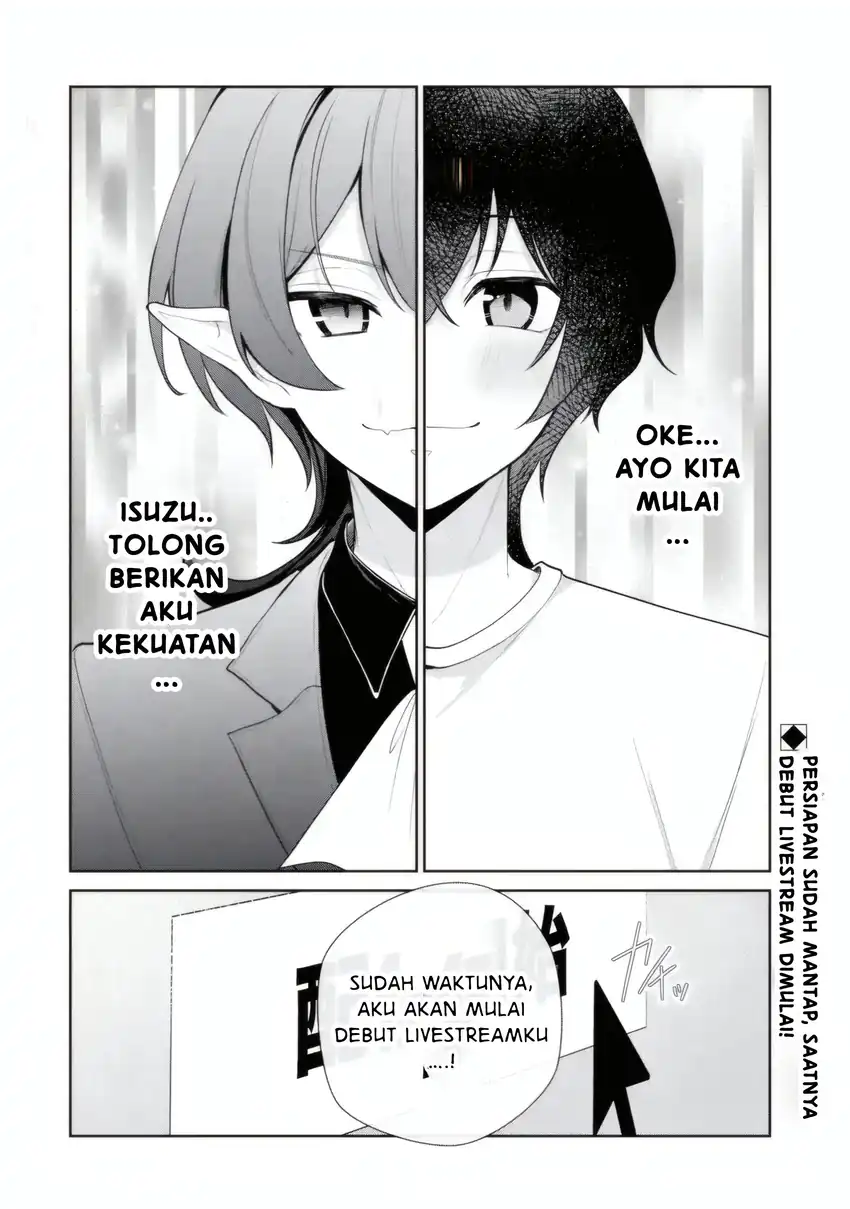 Yuumei VTuber no Ani Dakedo Nazeka Ore ga Yuumei ni Natteita Chapter 14.2 Gambar 11