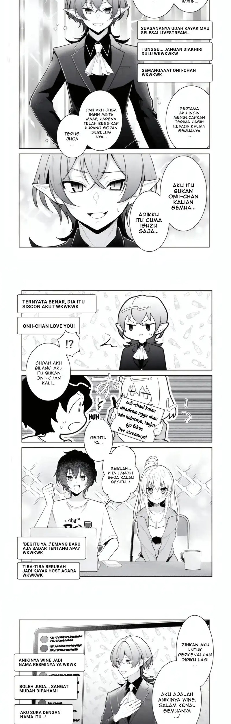 Baca Manga Yuumei VTuber no Ani Dakedo Nazeka Ore ga Yuumei ni Natteita Chapter 15.1 Gambar 2