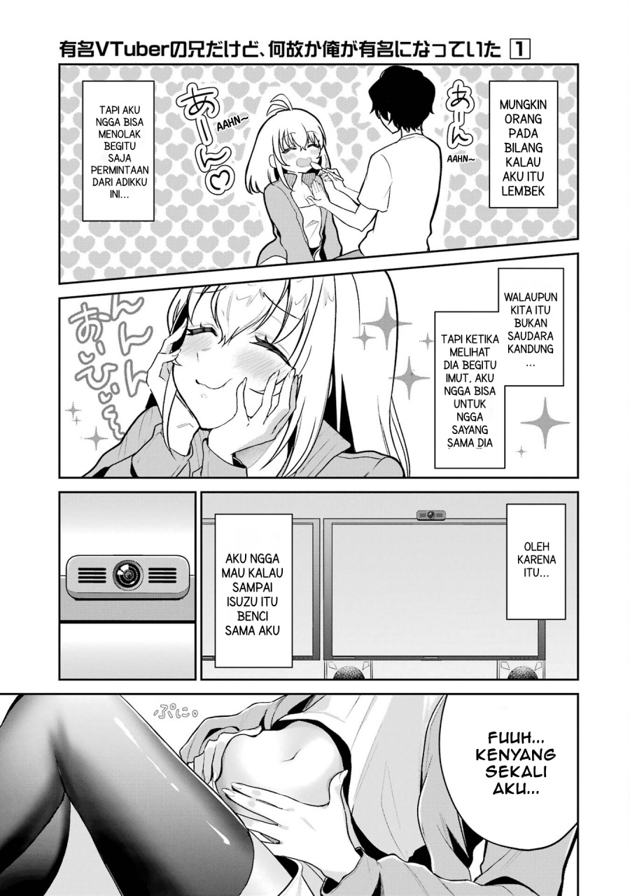 Yuumei VTuber no Ani Dakedo Nazeka Ore ga Yuumei ni Natteita Chapter 2 Gambar 8