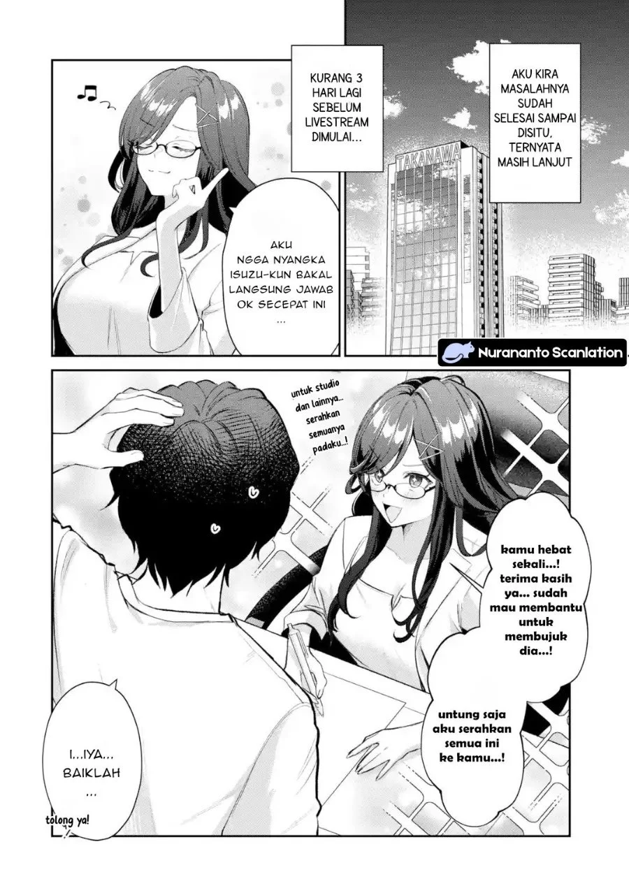 Manga Yuumei VTuber no Ani Dakedo Nazeka Ore ga Yuumei ni Natteita Chapter 20.1 gambar 2