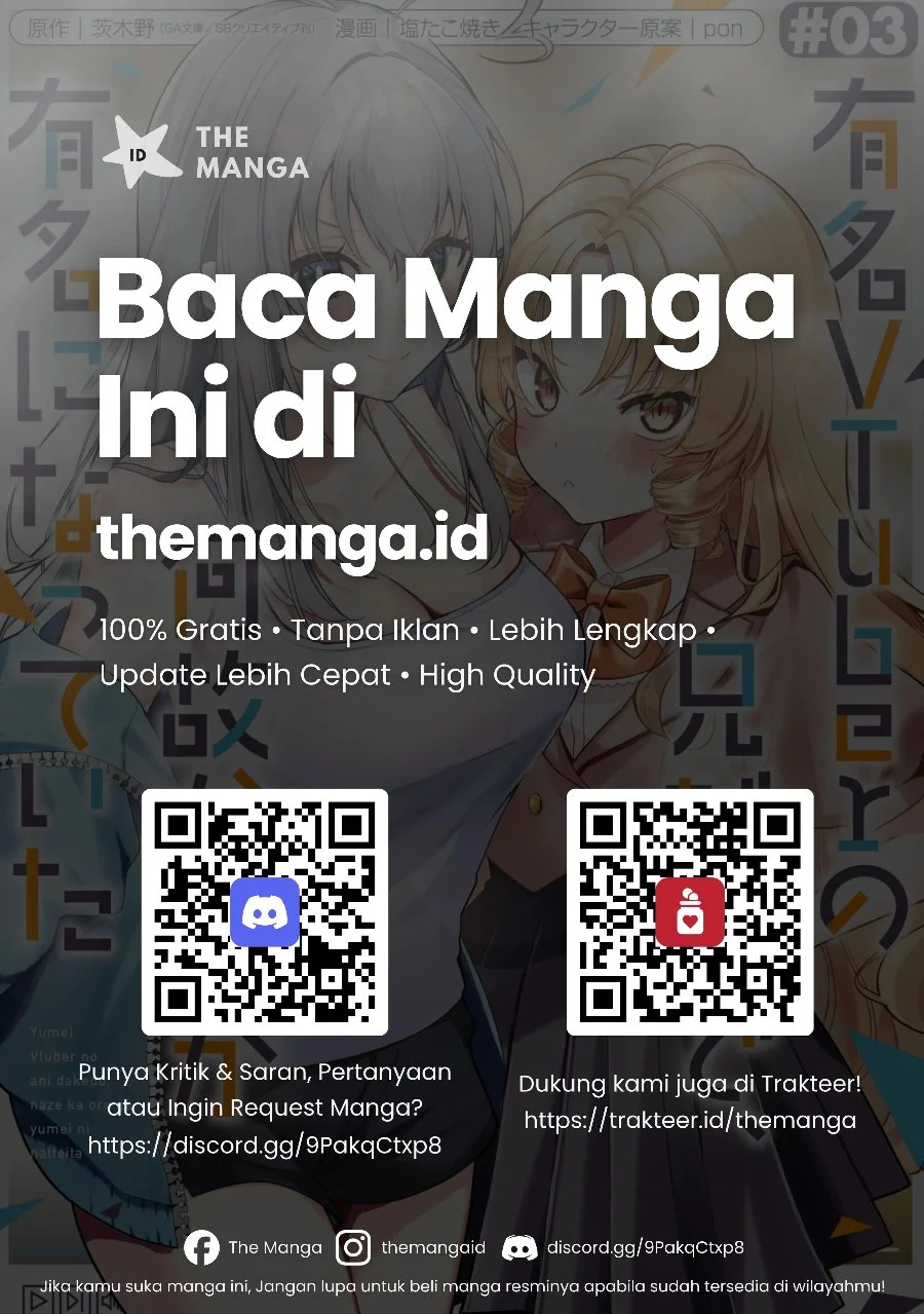 Yuumei VTuber no Ani Dakedo Nazeka Ore ga Yuumei ni Natteita Chapter 22 Gambar 24