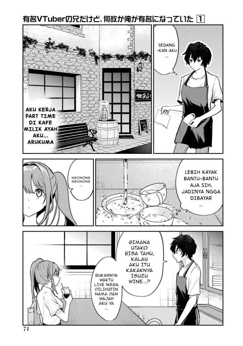 Yuumei VTuber no Ani Dakedo Nazeka Ore ga Yuumei ni Natteita Chapter 3 Gambar 20