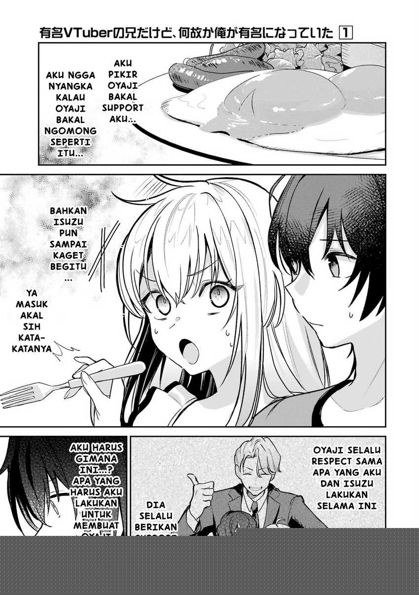 Yuumei VTuber no Ani Dakedo Nazeka Ore ga Yuumei ni Natteita Chapter 7 Gambar 8