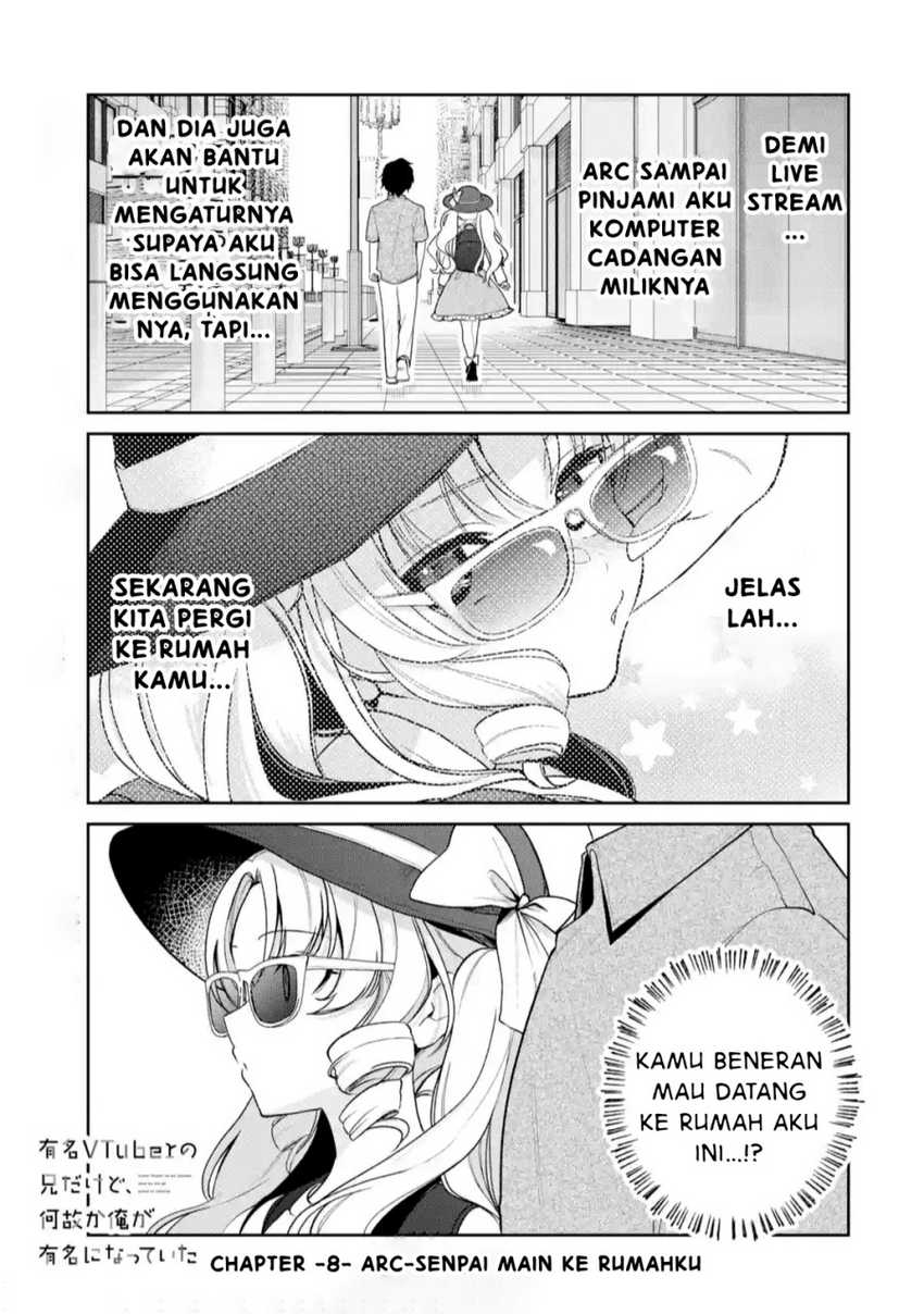 Baca Manga Yuumei VTuber no Ani Dakedo Nazeka Ore ga Yuumei ni Natteita Chapter 8 Gambar 2