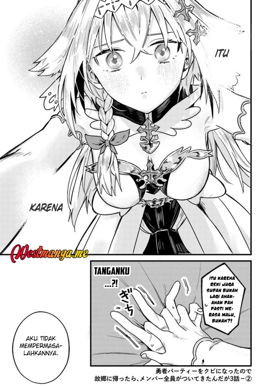 Baca Manga Yuusha Party wo Kubi ni Natta node Kokyou ni Kaettara, Member Zenin ga Tsuitekitandaga Chapter 3.2 Gambar 2