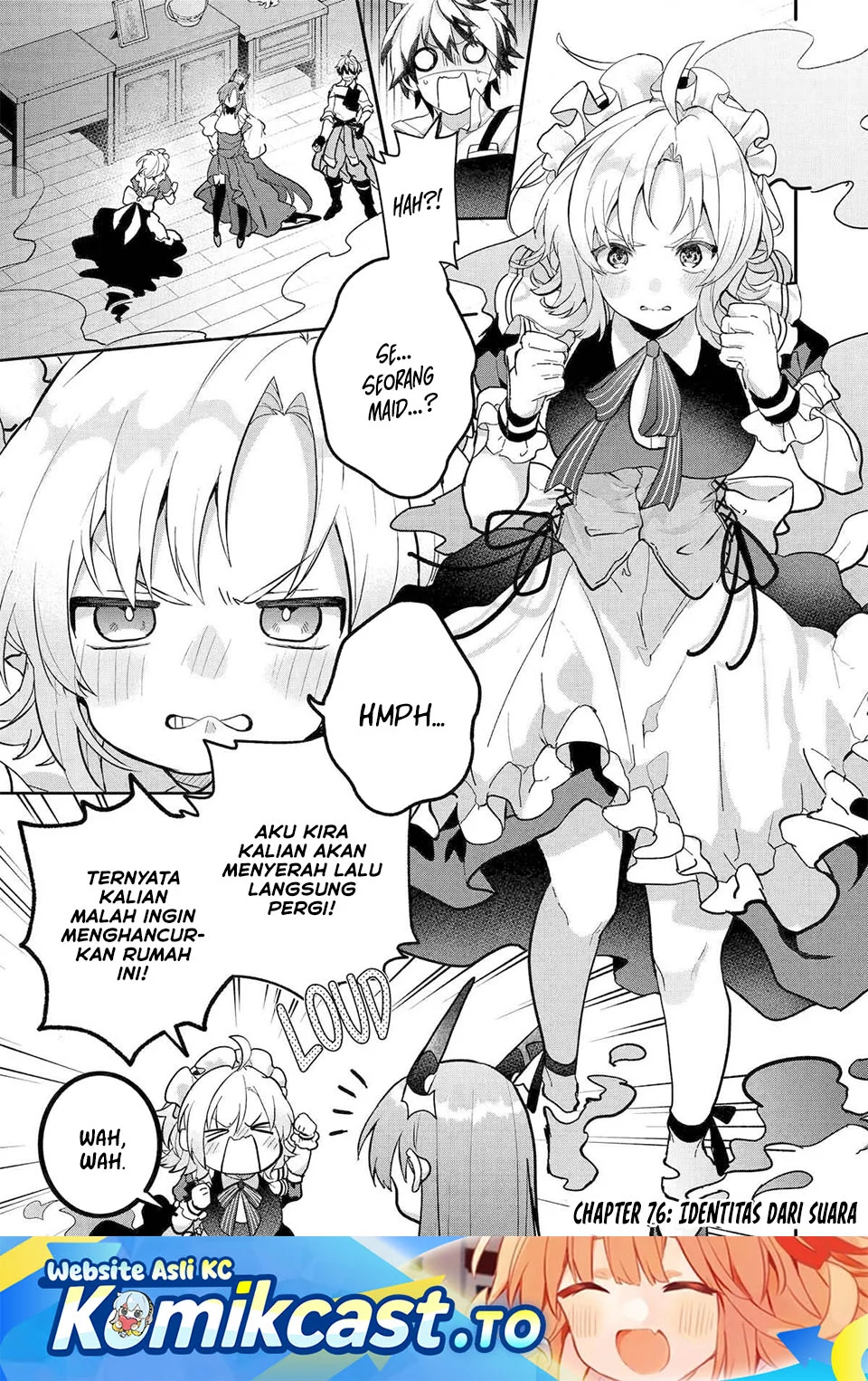 Komik Yuusha Party wo Tsuihou Sareta Beast Tamer, Saikyou Shuzoku Nekomimi Shojo to Chapter 76 gambar 1