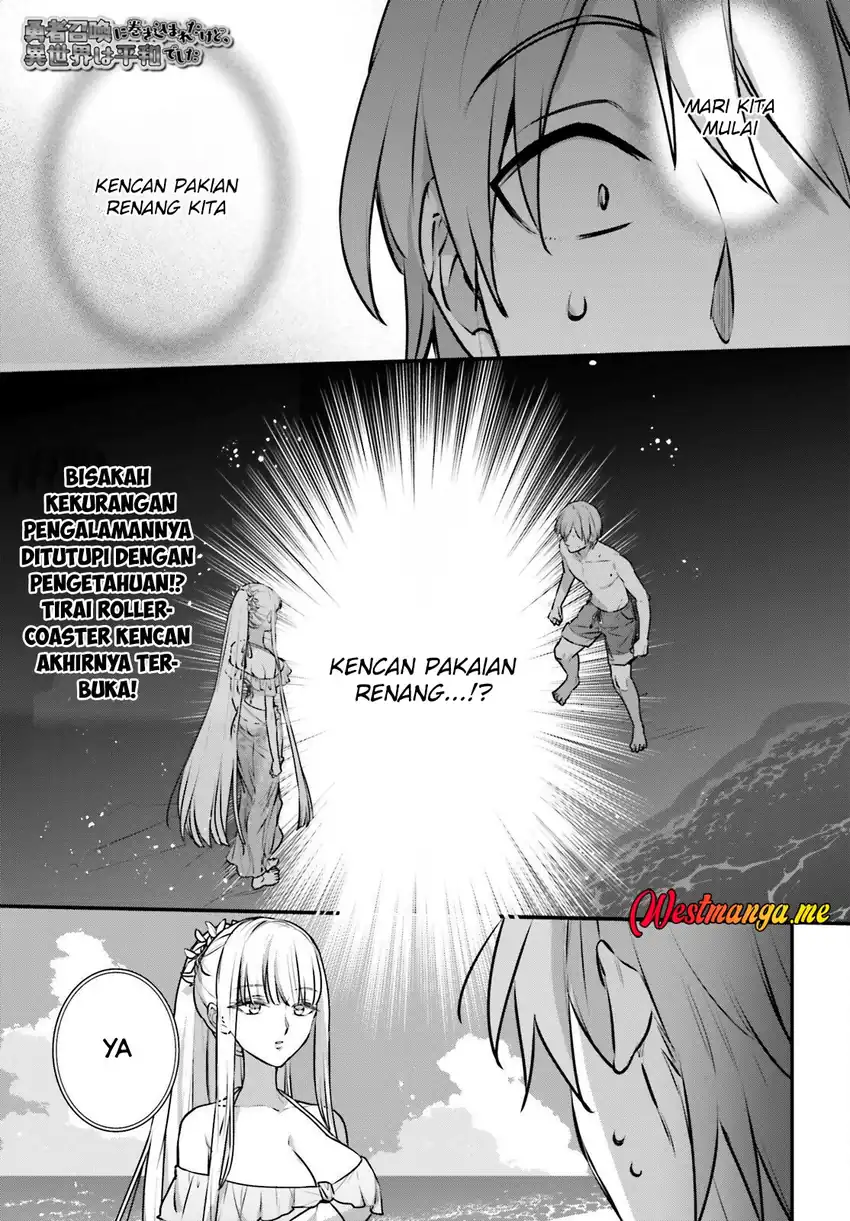 Yuusha Shoukan ni Makikomareta kedo, Isekai wa Heiwa deshita Chapter 61 Gambar 3