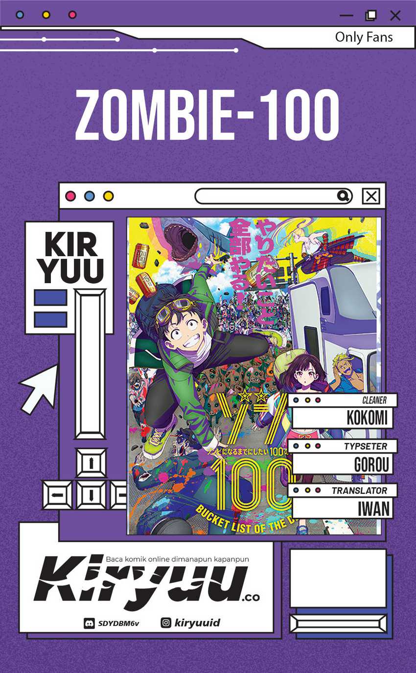Baca Komik Zombie 100 ~Zombie ni Naru Made ni Shitai 100 no Koto~ Chapter 47 Gambar 1