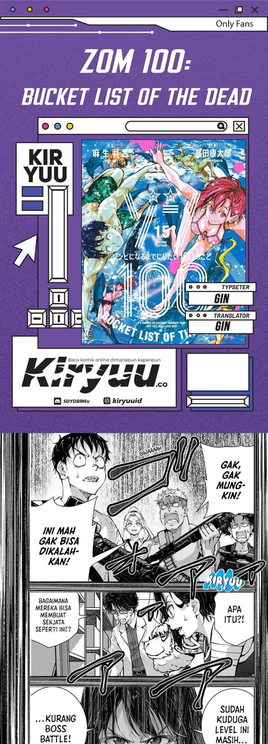 Komik Zombie 100 ~Zombie ni Naru Made ni Shitai 100 no Koto~ Chapter 51 gambar nomor 1