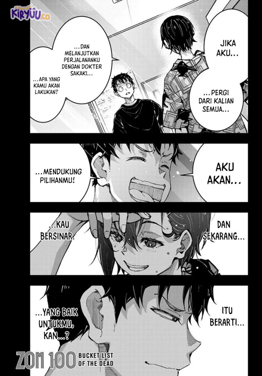 Baca Manga Zombie 100 ~Zombie ni Naru Made ni Shitai 100 no Koto~ Chapter 57 Gambar 2