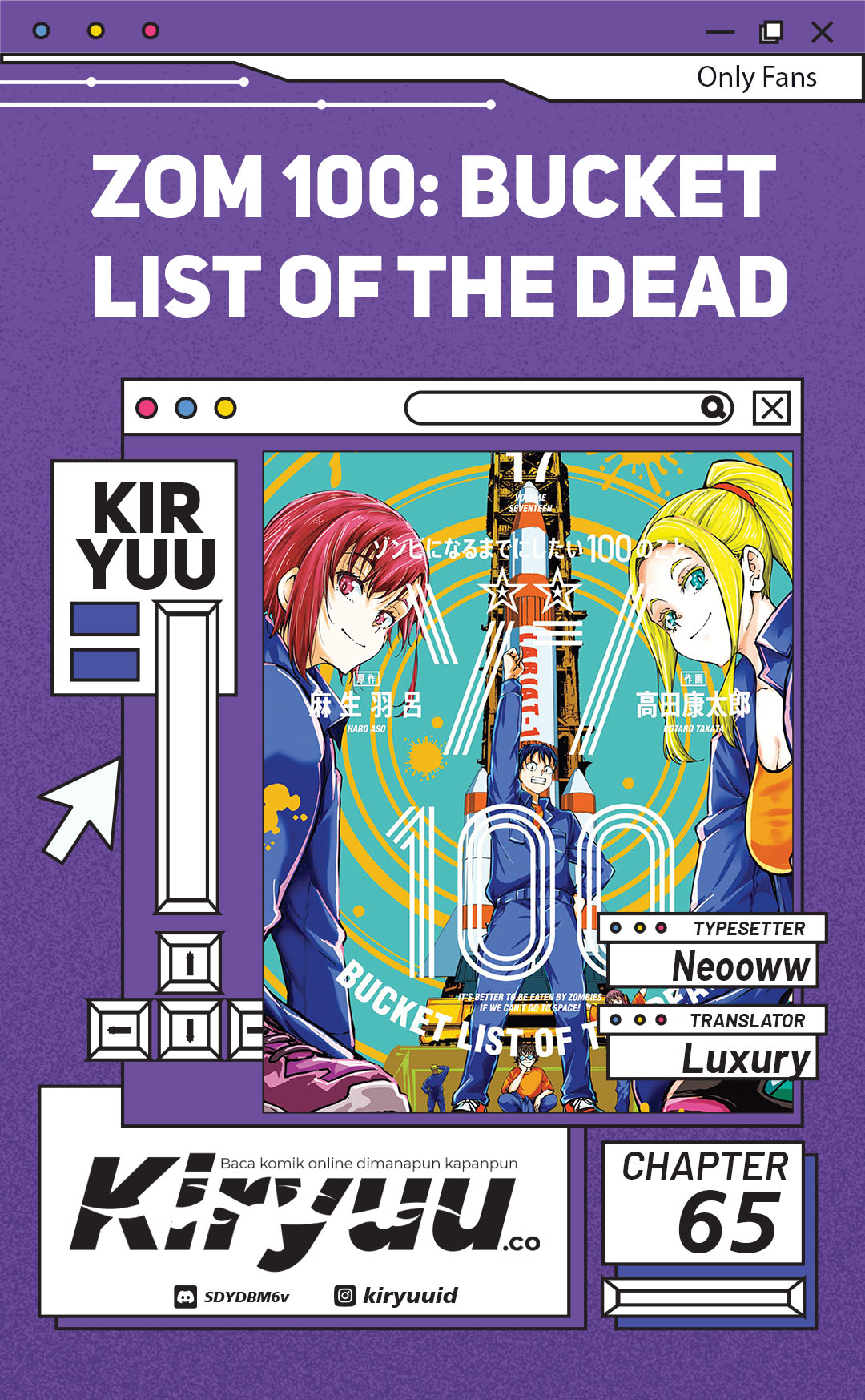 Baca Komik Zombie 100 ~Zombie ni Naru Made ni Shitai 100 no Koto~ Chapter 65 Gambar 1