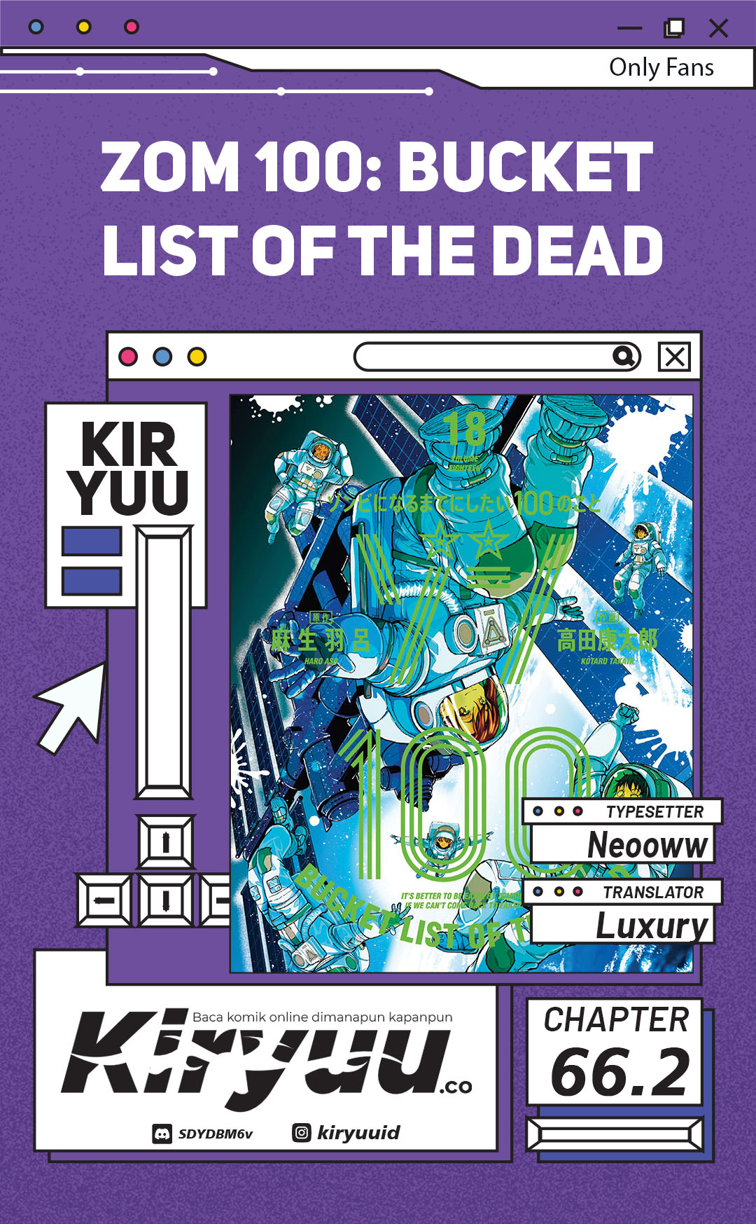 Baca Komik Zombie 100 ~Zombie ni Naru Made ni Shitai 100 no Koto~ Chapter 66.2 Gambar 1