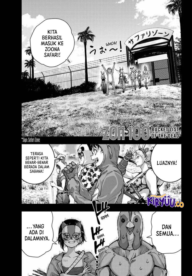 Baca Manga Zombie 100 ~Zombie ni Naru Made ni Shitai 100 no Koto~ Chapter 72 Gambar 2