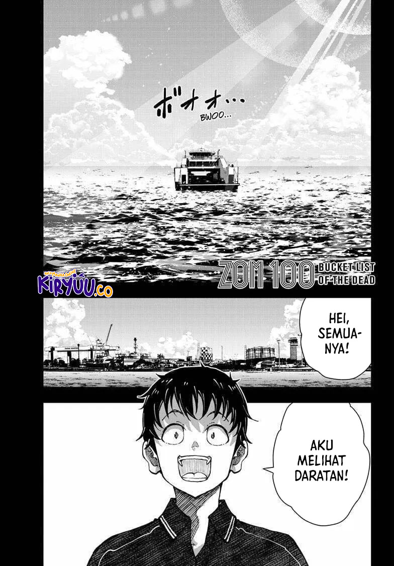 Baca Komik Zombie 100 ~Zombie ni Naru Made ni Shitai 100 no Koto~ Chapter 73 Gambar 1