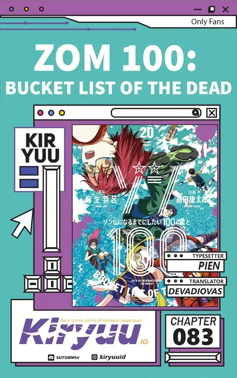 Komik Zombie 100 ~Zombie ni Naru Made ni Shitai 100 no Koto~ Chapter 83 gambar nomor 1