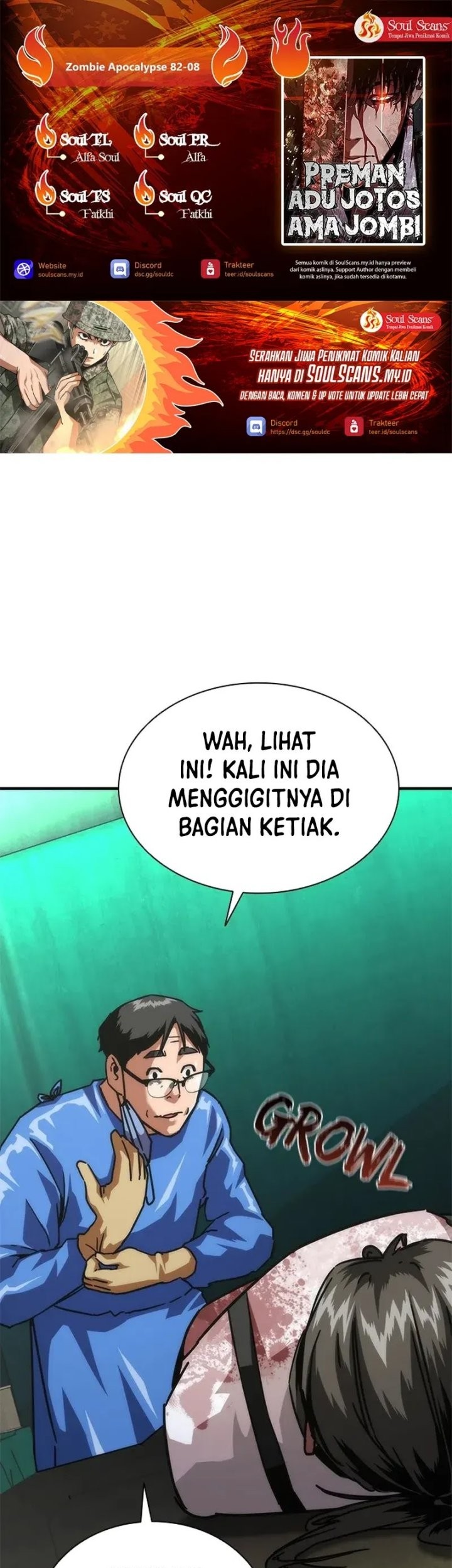 Baca Komik Zombie Apocalypse 82-08 Chapter 66 Gambar 1