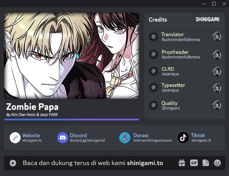 Komik Zombie Papa Chapter 30 gambar 1