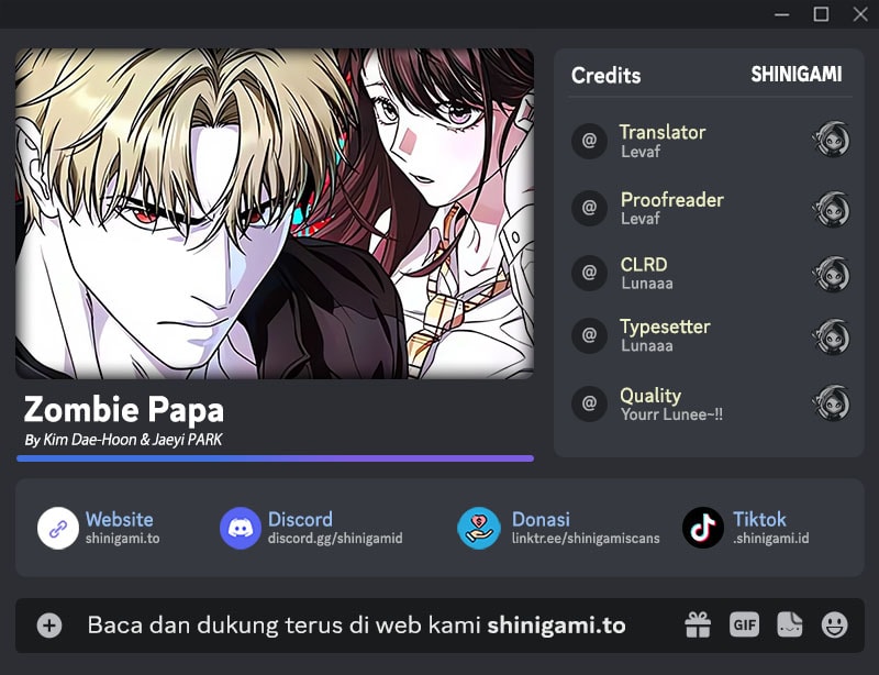 Baca Komik Zombie Papa Chapter 5 Gambar 1