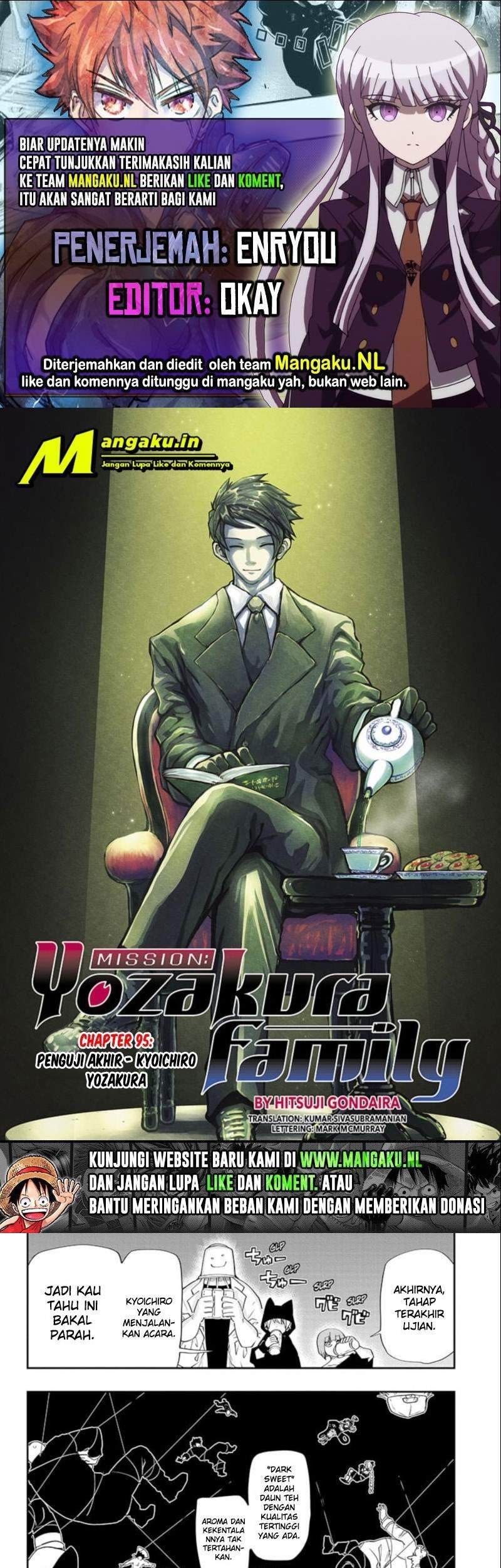 Baca Komik Mission: Yozakura Family Chapter 95 Gambar 1