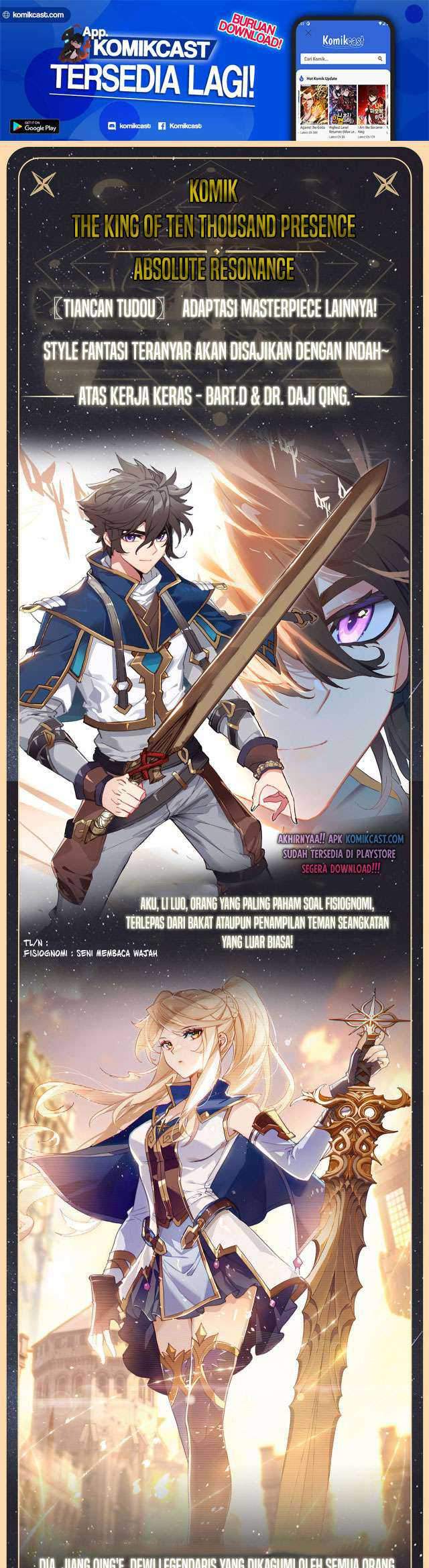 Baca Manhua The King of Ten Thousand Presence Chapter 00 Gambar 2