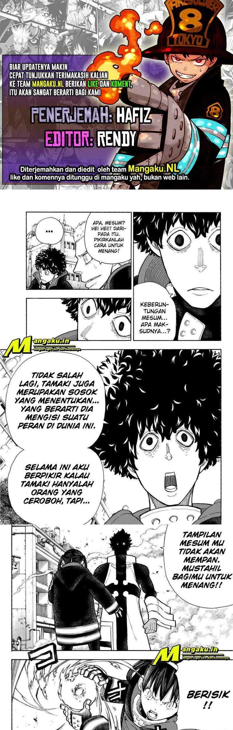Baca Komik Fire Brigade of Flames Chapter 280 Gambar 1