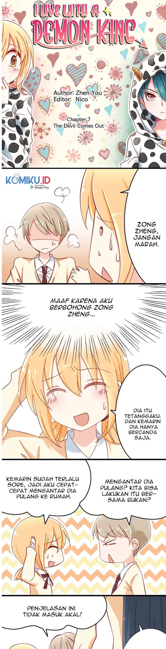 Manhua I Live With a Demon King Chapter 07 gambar nomor 2